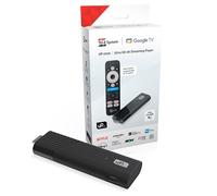 Telesystem Clé TV UP Stick Google TV 4K UHD – Wi‑Fi double bande, Dolby Vision/Atmos, 32 Go, HDR10+