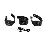 Téléavertisseur de Poignet étanche IPX7, Calli Polyvalent pour Système de Radiomessagerie de Restaurant, Flash Lumineux, Vibration, Buzzer, 5 Boutons, Une Touche SOS pour (2 pour