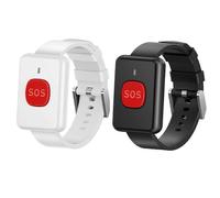 Téléavertisseur d'urgence pour personnes âgées vivant seules, télécommande d'alarme à un bouton pour les seniors, bouton SOS sans fil de typ