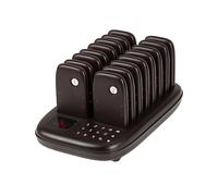 Téléavertisseurs à distance, Système d'appel sans fil avec Buzzer for Restaurant, 16 téléavertisseurs for le lait, le thé, le café, magasin de restauration rapide, système de file d'attente for Bar et