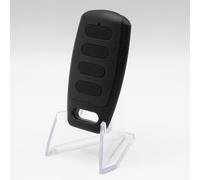 Teleco TVMIO868P04 Noire 868MHz - Émetteur 4 canaux pour portail, garage, store, parasol et accès motorisés - Codage : Rolling Code + 1 Goodies DOMOBIP