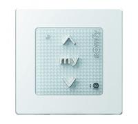 Télécommande 1 canal somfy Smooth Origin IO avec cadre PURE 1811066