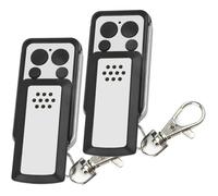 Télécommande - 2 Boutons à clapet- Compatible avec la plupart des motorisations avidsen, Grise, Autonomie de 2 ans - 114253