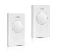 Télécommande 2Pz compatible avec portail XT2 433 SLH LR - 433,92 MHz, 2 canaux, couleur blanc - Remplacement pour automatisme de portail de garage