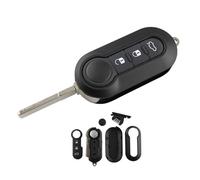 Télécommande 3 Boutons Remplacement Boîtier de clé Pliante Coque de Voiture étuide la clé Pliante Key à Distance sportage pour per Fiat 500 Panda Punto Bravo Ducato