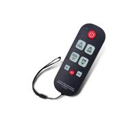 Télécommande A-TV10 pour seniors, télécommande universelle, télécommande simple et étanche avec lumière LED pour modèles de