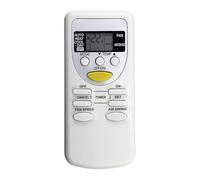 Télécommande A75C2665 Compatible avec climatiseur CS-PA7KKD CU-PA9KKD CS-PA12KKD CS-PA16KKD A75C2663 A75C2664