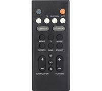 Télécommande ABS Contrôleur de remplacement de haut-parleur durable pour YAS-209 YAS-109