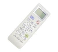 Télécommande ABS résistante aux chocs avec disposition des boutons claires, opération facile, ZXSP1009 pour climatisation, télécommande universelle pour climatisation