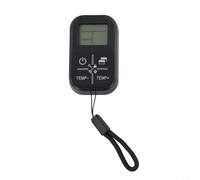 Télécommande AC de rechange Interface anglaise ergonomique Construction ABS Double support de communication et capacité de rétention de mémoire (KT-05E)