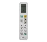 Télécommande AC version anglaise infrarouge RF AC télécommande (KT-16E) | Double mode infrarouge et RF, manuel en anglais inclus, transmission du signal stable, compatibilité