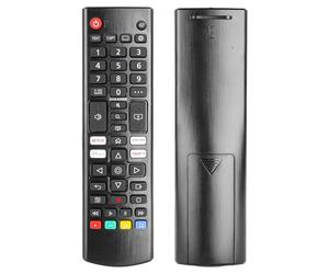 Télécommande AKB76040301 Compatible avec LG Full HD TV 27TQ625S 28TQ525S 28LQ515S 28LQ525S 32LQ570B6LA 32LQ631C0ZA 24TQ510S-PZ 27TQ615S-PZ Remplacement contrôleur avec Netflix PrimeVideo Pulsanti