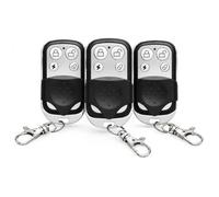 Télécommande Alarme Daewoo WRC305 Luxe - Pack de 3 - Clapet Anti-Fausse Alerte - 4 Fonctions - Compatible Touch AM301/AM302 & Vigilia - sans abonnement - Format Porte-clés