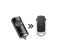 Télécommande ALLOTECH HOR4 compatible avec Hormann HSE4-868-BS, HSE4-868-BS, Compatible BiSecur