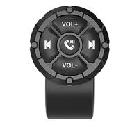 Télécommande au volant - Télécommande de téléphone sans fil pour voiture - Télécommande Bluetooth pour volant de voiture - Pour navigation GPS, lecteur multimédia, radio, musique