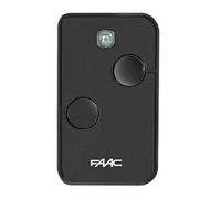 FAAC Télécommande automatisme portail 787032 433 MHz double canal