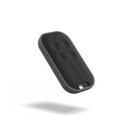 Télécommande Avidsen Portail & Porte de Garage, Toutes Les motorisations Avidsen, Code Roulant 16 Bits, 433,92 MHz, 4 Boutons, Pile CR2032 Incluse, Noir