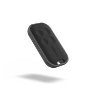 Avidsen Télécommande pour motorisation portail 114258 – 4 boutons, 433,92 MHz, Rolling Code – Noir