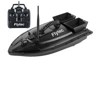 Télécommande Bateau appât de pêche, contrôle à longue distance, puissant moteur double, type1 noir prise EU