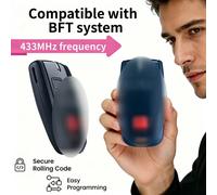 Télécommande BFT B RCB02 RCB04 MITTO 2 4 KLEIO B RCA 02 04 TRC1 TRC2 TRC4 pour porte de garage 433,92 MHz 2 button