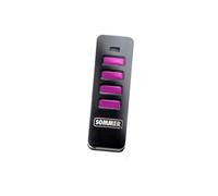 Télécommande/bip Pearl Vibes 4 canaux retour d'info portail porte Noir et rose. SOMMER