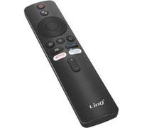 Télécommande Bluetooth 2.4G pour Xiaomi Mi TV avec Assistant vocal Google LinQ Noir Noir