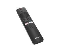 LinQ Télécommande Bluetooth 2.4G pour Xiaomi Mi TV – Assistant vocal Google – Noir