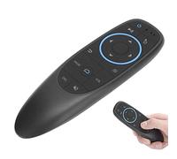 Telecommande Bluetooth avec Clavier, Souris à Distance Bluetooth 5.0 6 Axes Gyroscope Air Fly Mouse pour Android TV Box/PC/Smart TV/HTPC/projecteur et Plus