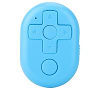 Télécommande Bluetooth bleue innovante, défilement TikTok et déclencheur photo pour une interaction sans effort sur les réseaux sociaux, longue