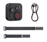 Télécommande Bluetooth pour Insta360 X5/X4/X3/Ace Pro 2/Ace Pro/GO3S/GO3/Hero 13/12/11/IOS/Android Smartphone Appareil photo Accessoires avec dragonne, portée de 50 m BT5.1 Type-C