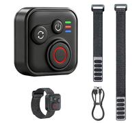 Télécommande Bluetooth pour Insta360 X5/X4/X3/X2/Ace Pro 2/Ace Pro/GO3S/GO3/GoPro Hero 13/12/11/iOS/Android, Télécommande sans Fil Intelligente et Etanche avec Dragonne, Portée de 50 m, BT 5.1