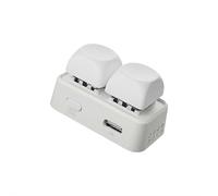 Télécommande Bluetooth pour tourne-page - 30 g - Léger - Avec rétroéclairage RVB et touches remplaçables à chaud - Compatible avec Kindle, téléphones et tablettes pour la lecture (blanc)