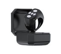 Télécommande Bluetooth sans fil, anneau de défilement du bout des doigts pour vidéo courte, e-books, bouton selfie, tourne-page et déclencheur de caméra, rechargeable pour la plupart des appareils iOS