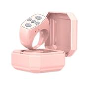 Télécommande Bluetooth sans fil, anneau de défilement du bout des doigts pour vidéo courte, livres électroniques, bouton selfie, tourne-page et déclencheur de caméra, rechargeable pour la plupart des