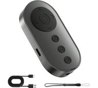 Télécommande Bluetooth sans fil, Défilement de page pour Kindle, Déclencheur de selfie pour iPhone et Android, Contrôleur vidéo pour Reels et Shorts, Boutons de réglage du volume/lecture/pause/j'aime,