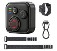 Télécommande Bluetooth sans Fil pour Insta360 X5/X4/X3/Ace Pro 2/Ace Pro/GO3S/GO3/Hero 13/12/11/IOS/Android Smartphone, Portée de 50 m, Résistance Jusqu'à 96 h, Étanche avec Bracelet