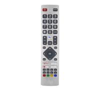 Télécommande Bluetooth vocale 5 pièces for téléviseur Sharp 75FQ8EG 65FQ8EG 55FQ8EG 50FQ8EG 75FQ5EG 65FQ5EG 55FQ5EG 4K LED Ultra HD