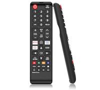 Telecommande BN59-01315B pour Samsung Smart TV Convient à Toutes Les telecommande Samsung (Noir)