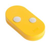 TOPD2RYS Transmetteur bicanal double fréquence rolling code jaune CAME 806TS-0113