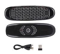 Télécommande, Clavier de Souris à Distance C120 USB 2.4G avec détection de Mouvement Air Fly avec rétroéclairage coloré