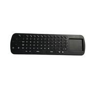 Télécommande clavier sans fil 2,4 GHz avec pavé tactile, souris d'air, mini contrôleur portable pour Android TV Box, Plug and Play