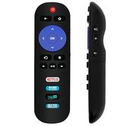 Télécommande compatible avec TV TCL Roku avec Netflix CBS All Access Tune in Deezer App Key 49S405 32S305 40S305 43S305 55S405 40S3800 55US57 50UP120 49S305 65S405 43S405 32S3750 40FS3750 48FS3750