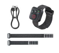 Télécommande compatible Bluetooth pour Insta360 Go Ultra X4 Air X5 pour DJI OSMO 360/Action6/5Pro/4, portée de 50 m avec dragonne pour vlogging, autonomie de la batterie de 96 heures