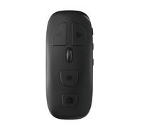 Télécommande compatible Bluetooth pour téléphone portable, télécommande vidéo selfie, tourne-page automatique (noir)
