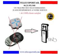 TELECOMMANDE COMPATIBLE BLYSS LIVEEZ, 582858, CASTO, 614701 PORTE ET PORTAIL
