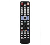 Télécommande, contrôleur de télévision à télécommande Smart TV de Remplacement pour -01015A, Aucune Programmation ou Configuration requise Facile à Utiliser