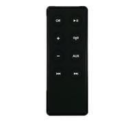 Télécommande conviviale avec Disposition Simple des Touches pour Les systèmes de Haut-parleurs Convient Applications familiales Télécommande Universelle Construction en Plastique
