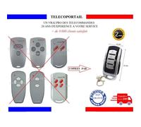 TELECOMMANDE COPIEUSE TOUTES MARANTEC DIGITAL 212 302 304 433.92 ET 868.30 Mhz - COULEUR METAL