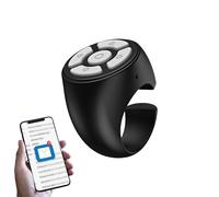 Télécommande coulissante sans fil Bluêtooth à distance | Selfie Tourner Page Obturateur | Tablette mobile Photographie | Léger Portable pour amateurs de selfies