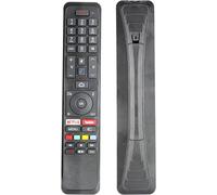 Télécommande CT-8556 RC34160N IR compatible avec Toshiba TV 43UA2B63DG 50UA4B63DG 50UA6B63DG 32LA3B63DG 43LA2B63DG 32LA3B63DA Remplacement contrôleur avec NETFLIX YouTube Boutons (sans fonction